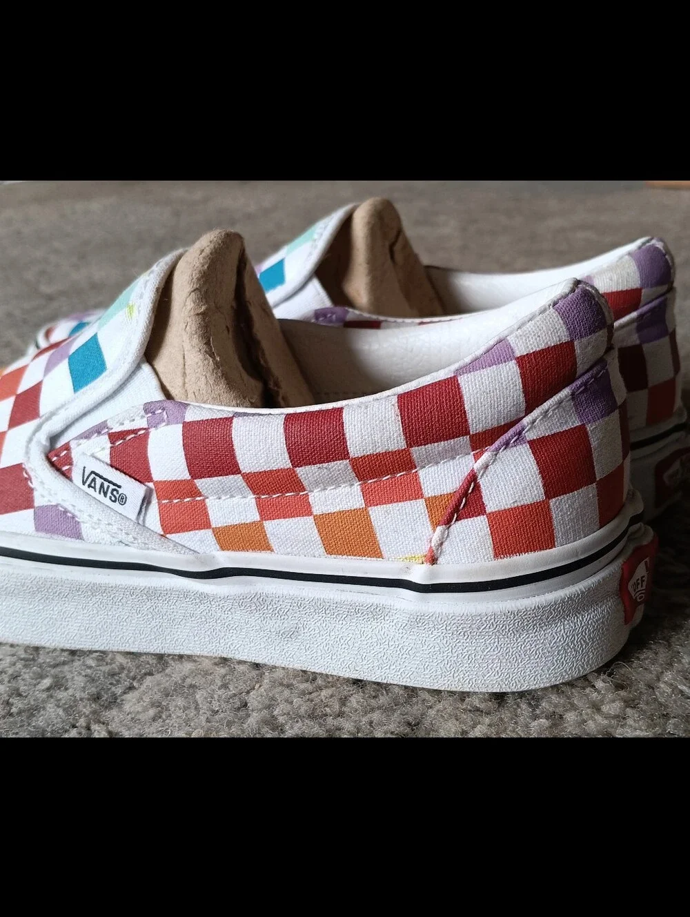 Vans classic checkered